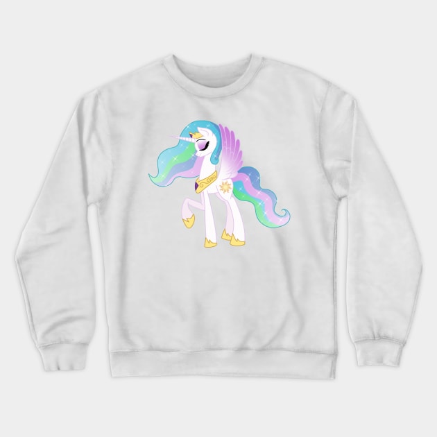 Princess Celestia Crewneck Sweatshirt by MarkMaker36